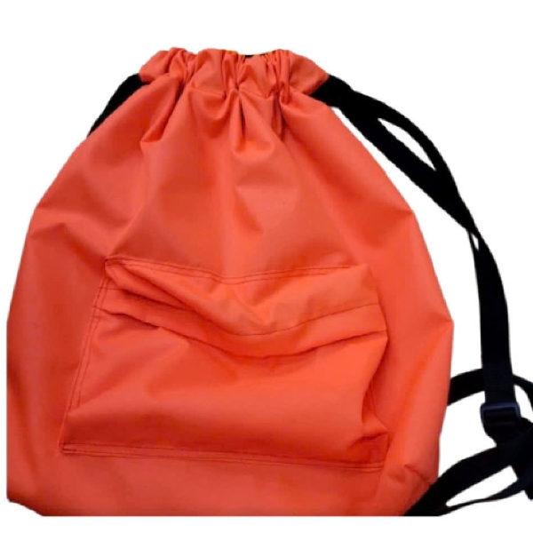 DRAWSTRING BACKPACK ORANGE COLOR